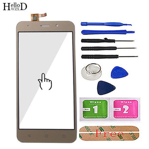 Touch Sensor Touchscreen Glass For Vertex Impress Luck Touch Panel Assembly Lens Sensor Front Glass Tape Tools Mobile Phone